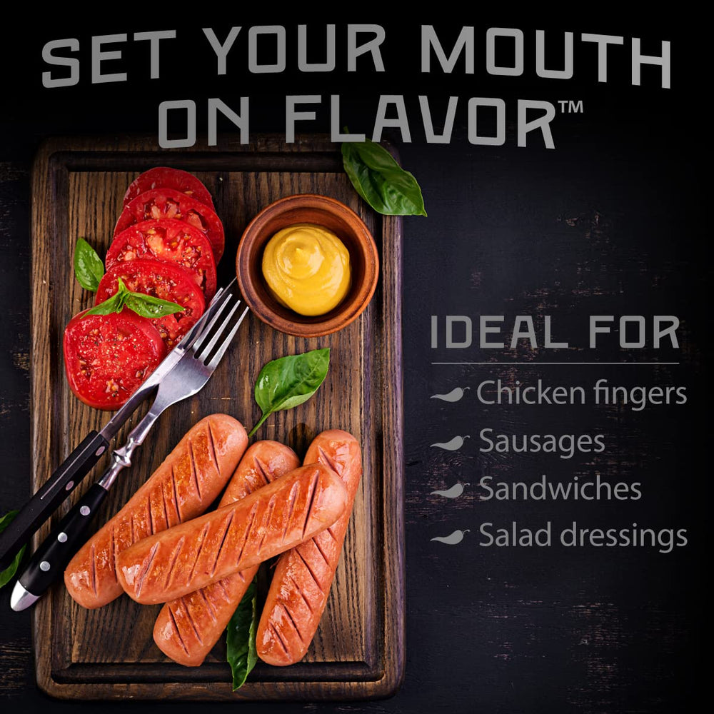 Melinda’s habanero honey mustard glaze enhances grilled foods