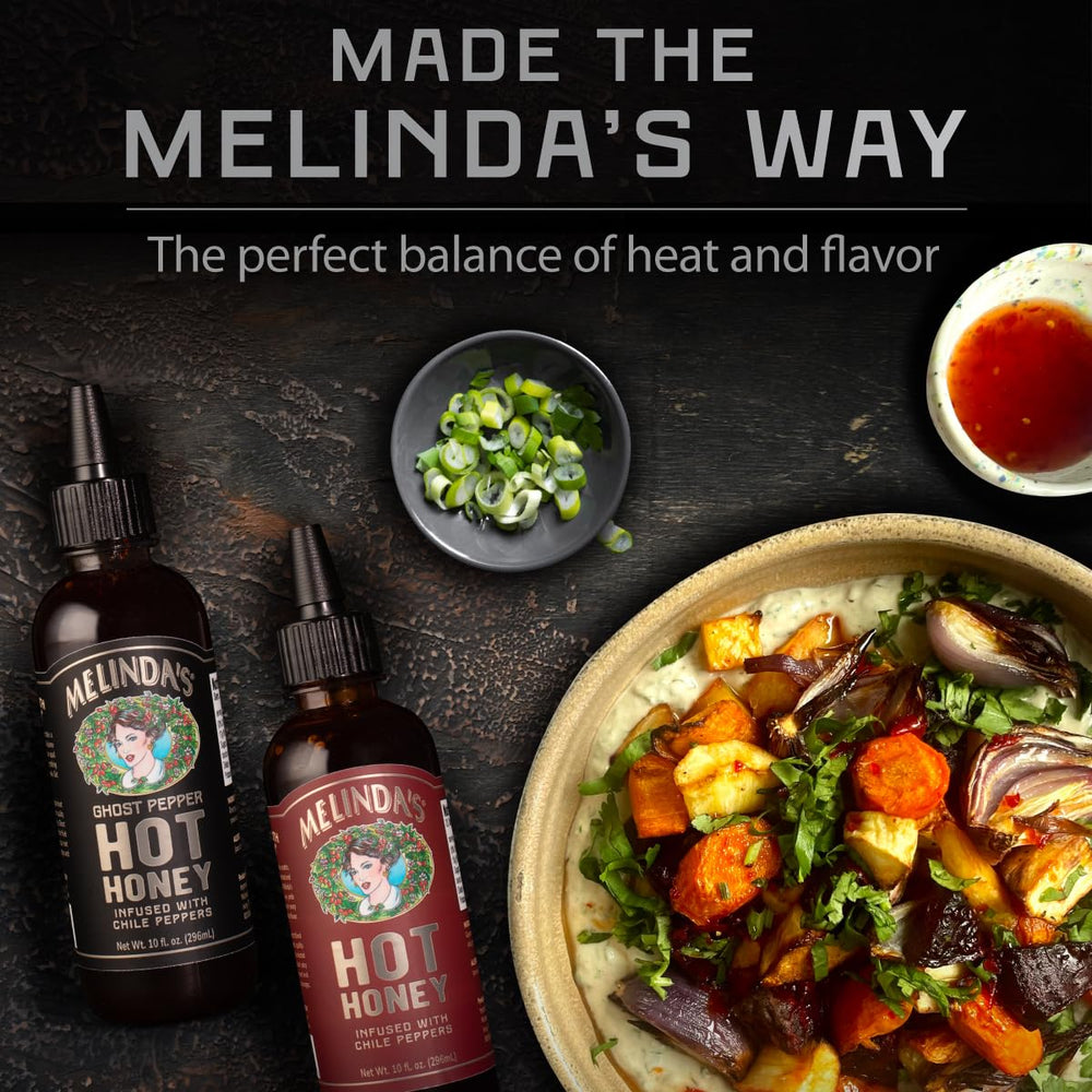 Melinda’s Hot Honey enhances beverages and cocktails with a subtle kick.