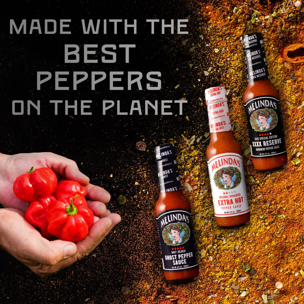 Melinda's hot sauce on eggs or sandwiches demonstrates quick flavor lift.