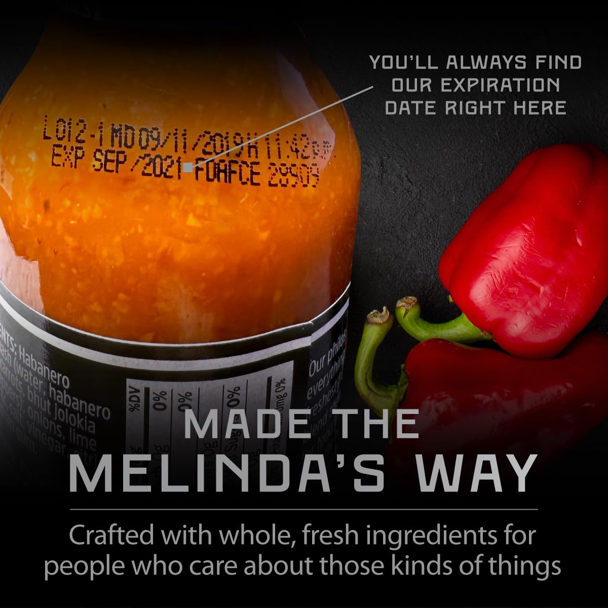 Melinda's Mango Habanero on tacos adds a zingy glaze.