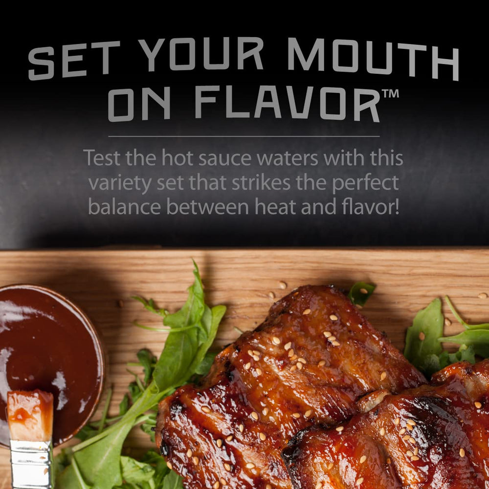 Melinda’s mango habanero bottle delivers bright, sweet heat for wings.