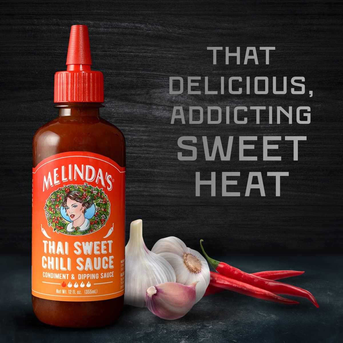 Melinda's Thai Sweet Chili ideal for dipping egg rolls