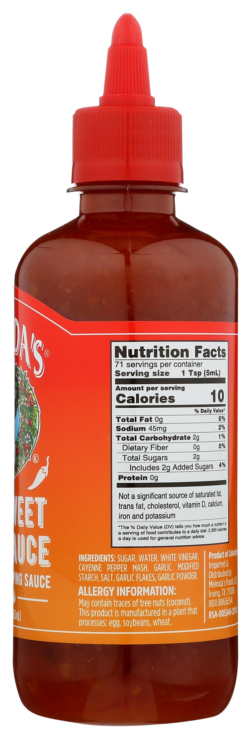Melinda's Thai Sweet Chili glaze adds shine to chicken