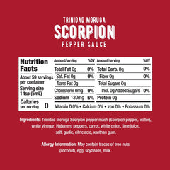 Melinda’s bottle back reveals ingredients and heat level for adventurous cooks