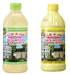 Melkesde Nellie and Joes Key West Lemon and Lime Juice twin-pack bottle for bright, versatile kitchen use.