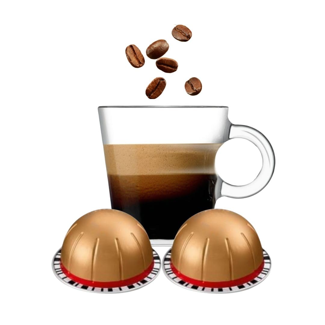 Melozio Decaffeinato coffee capsule for a smooth, balanced decaf brew.