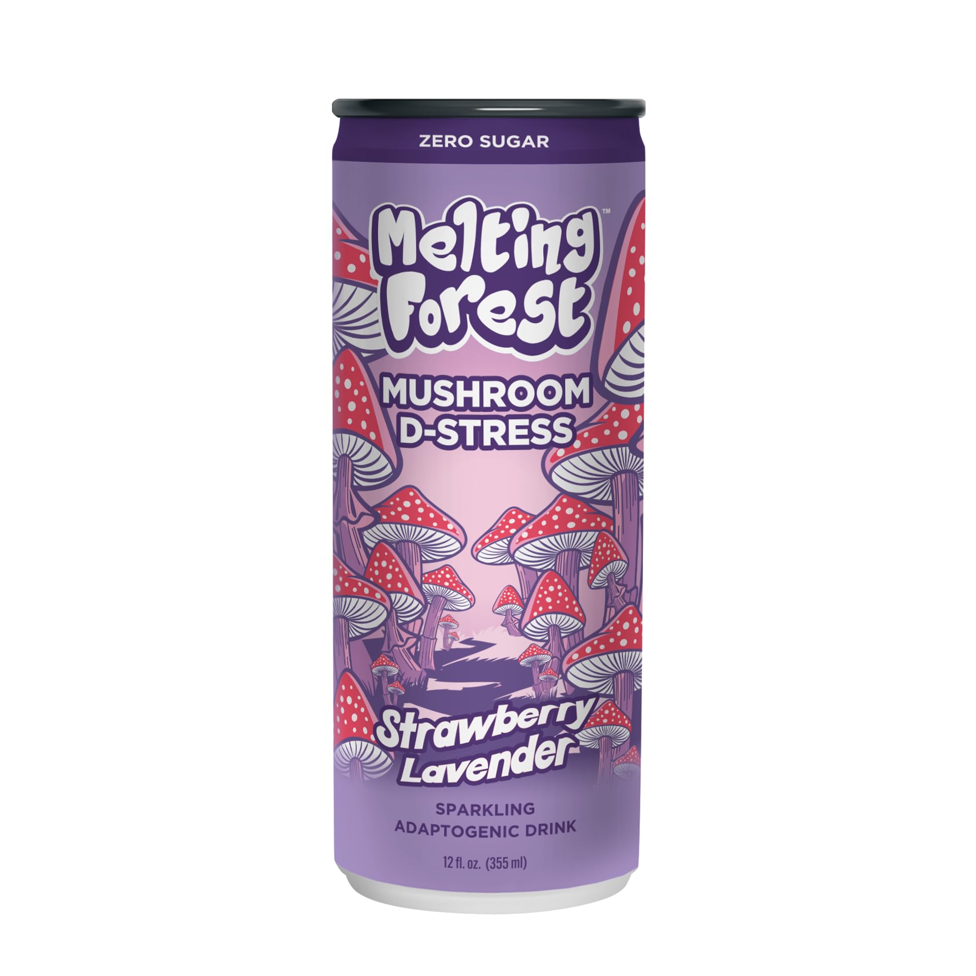 Melting Forest D-Stress splash in glass conveys a sparkling moment.