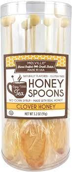 Melville Candy soothing honey spoons for tea, convenient stir-in sweetness to enhance any cup.