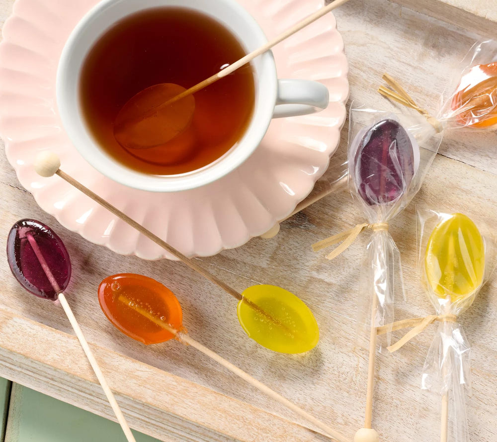 Melville Candy tea and coffee moments with gourmet honey spoons