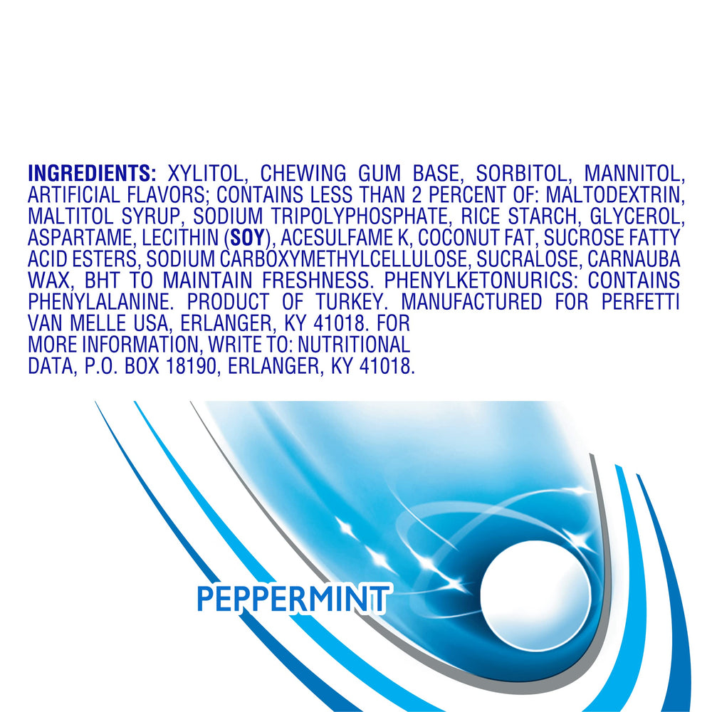 Mentos Always White crunchy shell and soft center for a crisp mint experience.