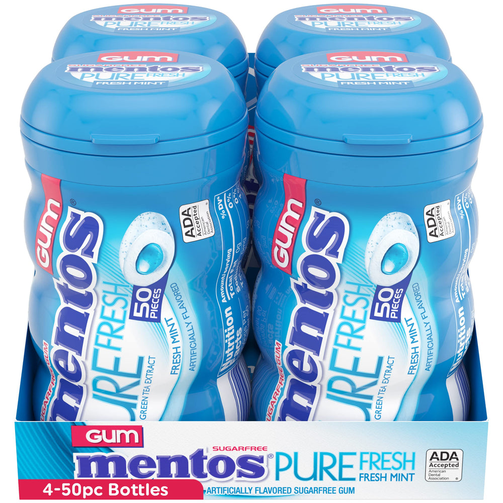 Mentos bulk box packaging ready for refills and sharing.