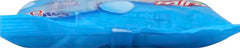 Mentos chewy mint candy closeup texture shows bright white mints for quick refreshment