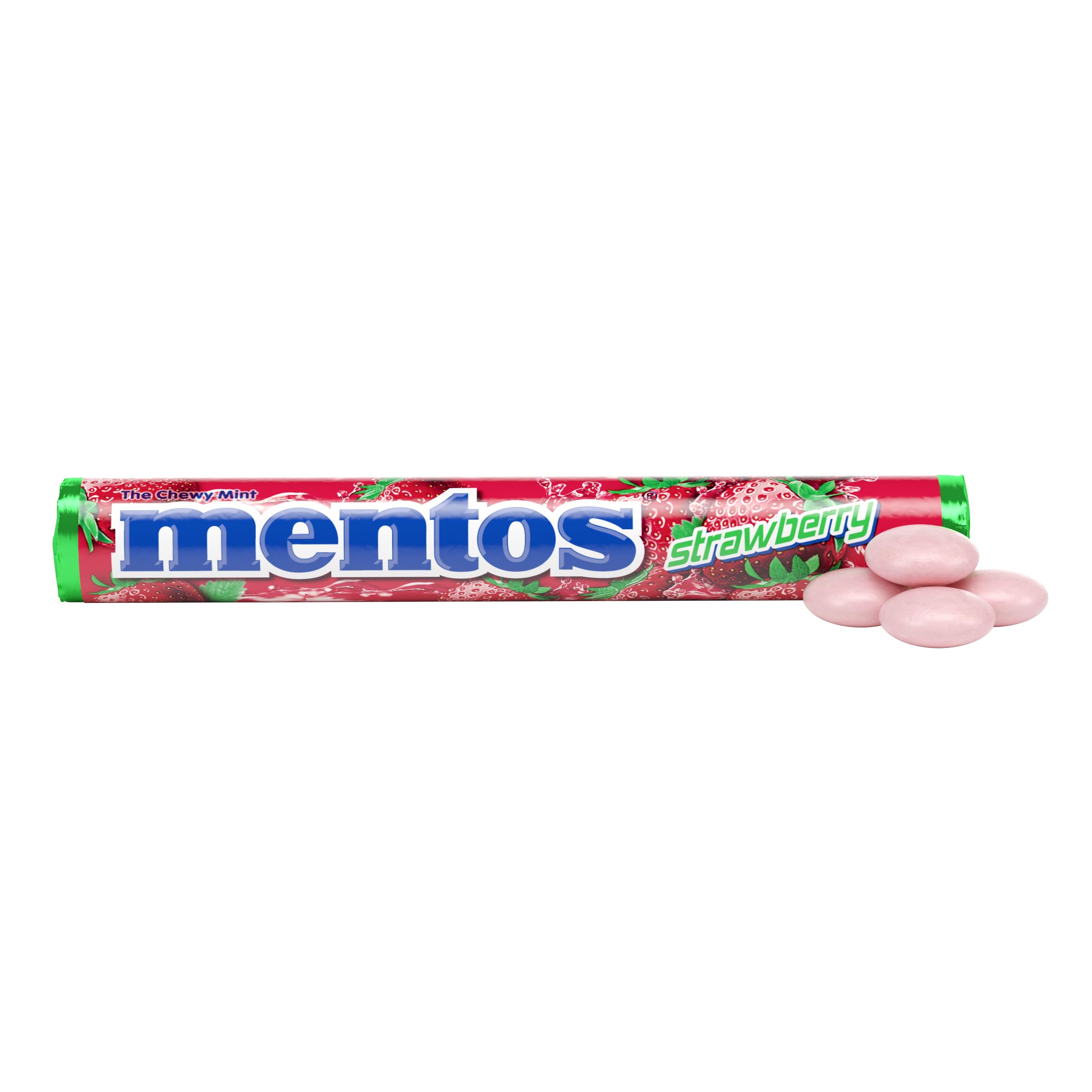 Mentos Chewy Mint packaging front label highlighting 210 pieces total