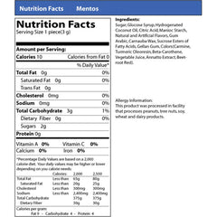 Mentos Fruit bulk bag 405g ideal for meetings and parties.