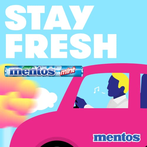 MENTOS Mint Chewy Dragees gift-pack presentation implies versatile gifting option.