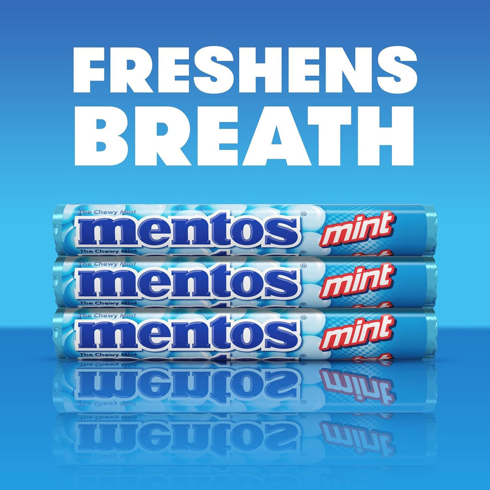 Mentos Party Pack display showing bulk candies for guests.