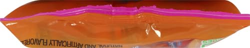 Mentos peg bag open display highlighting convenient bulk grab-and-go.