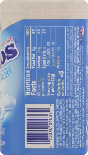 Mentos Pure Fresh logo visible on pack for brand recognition