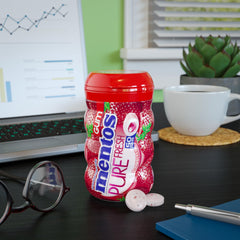 Mentos Pure Fresh Strawberry gum packaging ready for gifting and Easter baskets