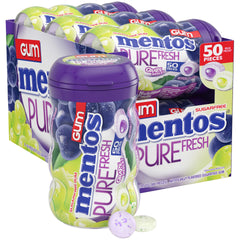 Mentos grape medley bottle provides sugar-free freshness on the go