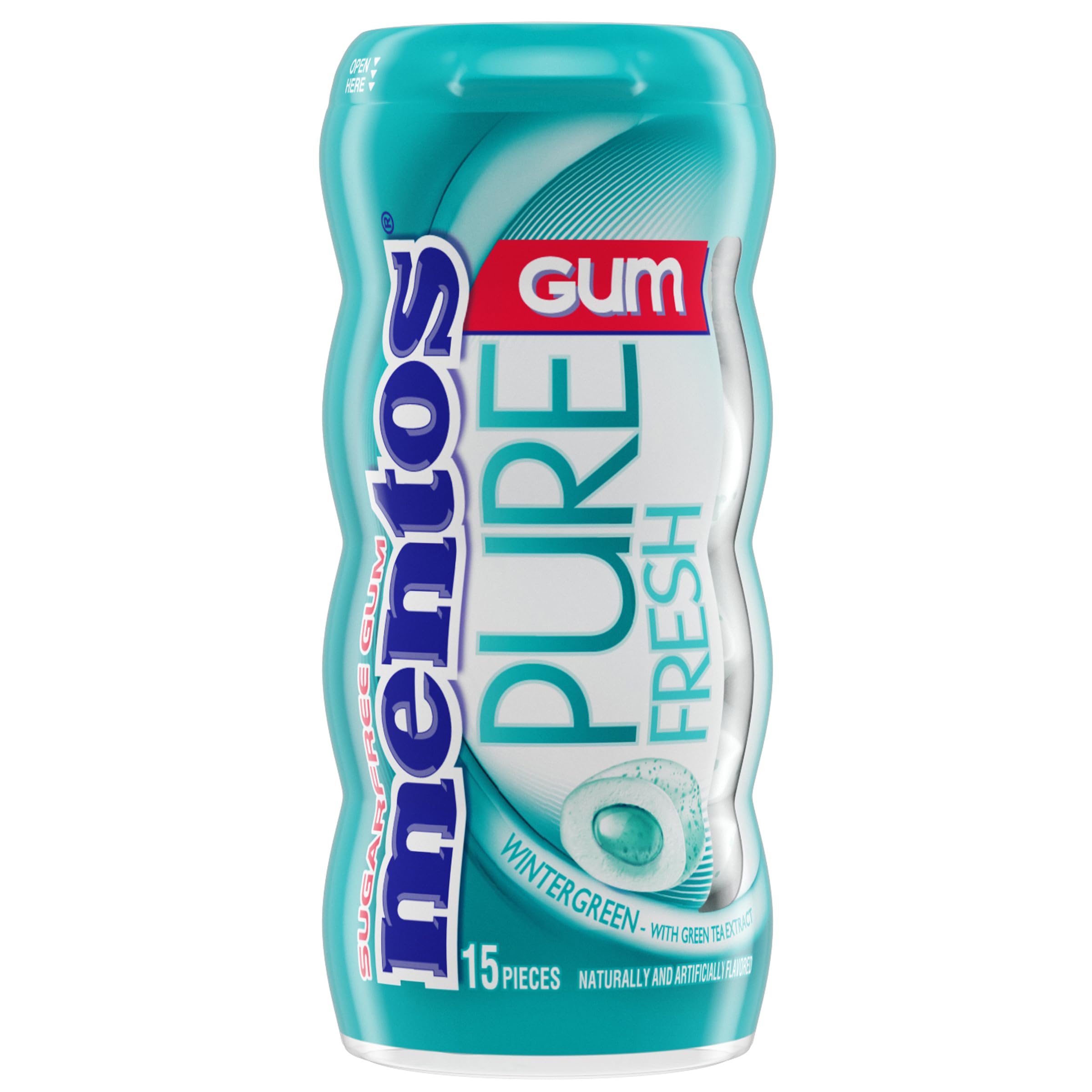 Mentos Pure Fresh gum on-the-go fits purse or backpack for instant refresh