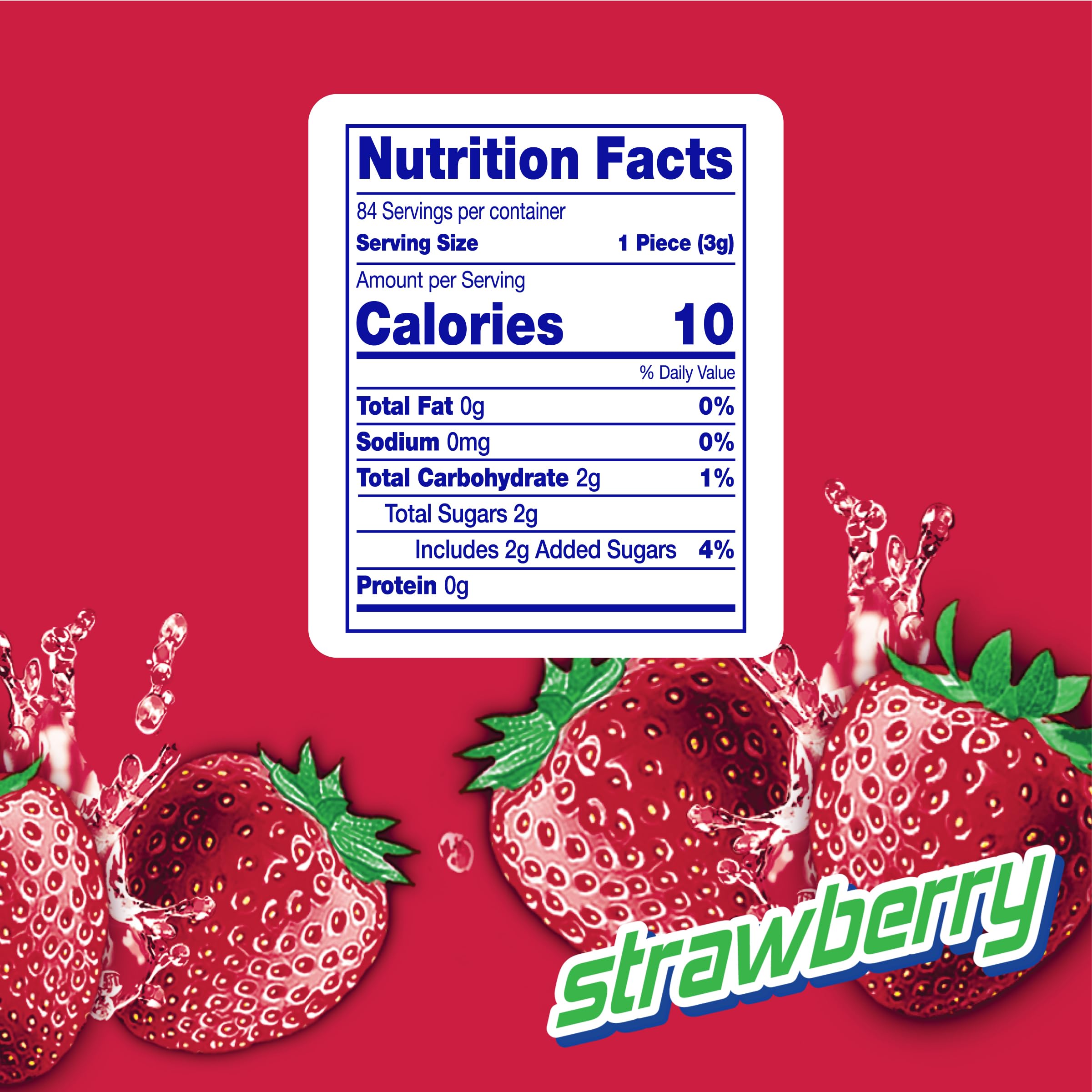Mentos Strawberry Chewy Mint Roll close-up shows bright candies for snacking.