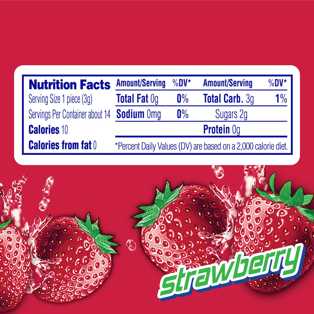 Mentos Strawberry flavor mint assortment for on-the-go snacking