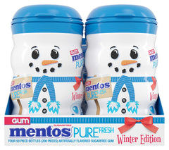 MENTOS on desk keeps you refreshed during work breaks.