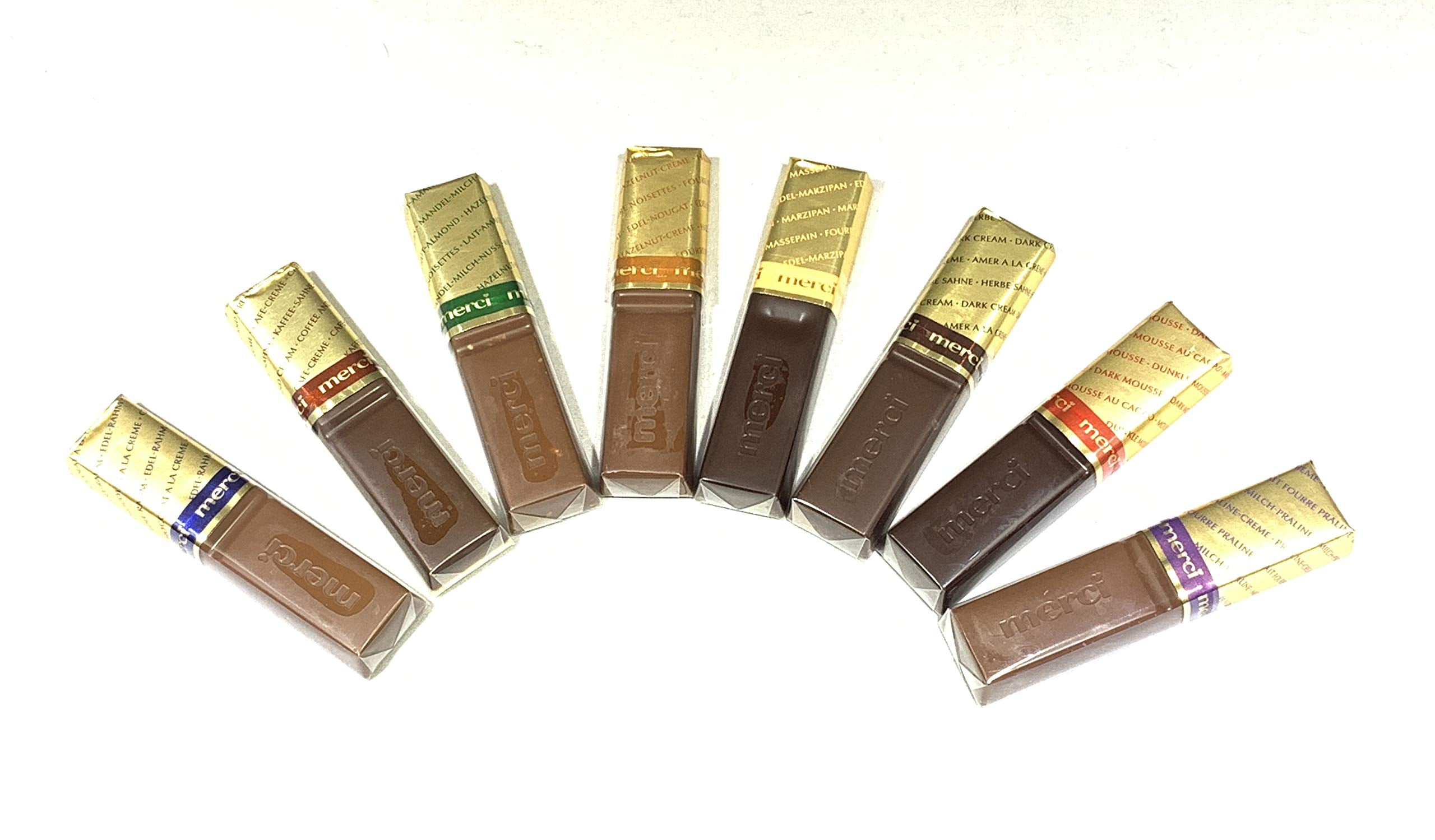 Merci chocolates coffee and cream: rich flavor pairing for a cafe-inspired treat.