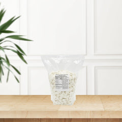 Merckens Super White wafers show bright white finish for professional-looking confections.