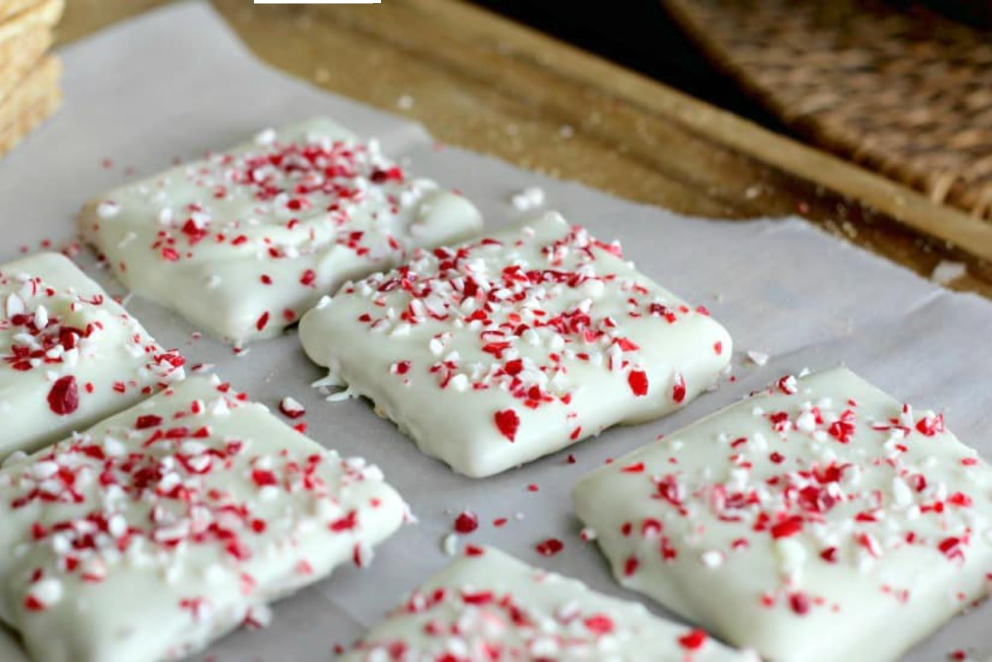 Merckens Super White wafers packaged in 2x5 lb bags for flexible use.