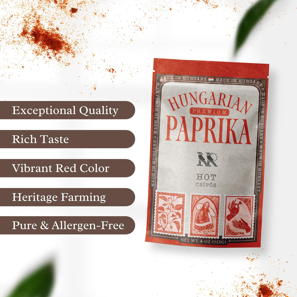MEROPS paprika powder in resealable bag preserves aroma between uses
