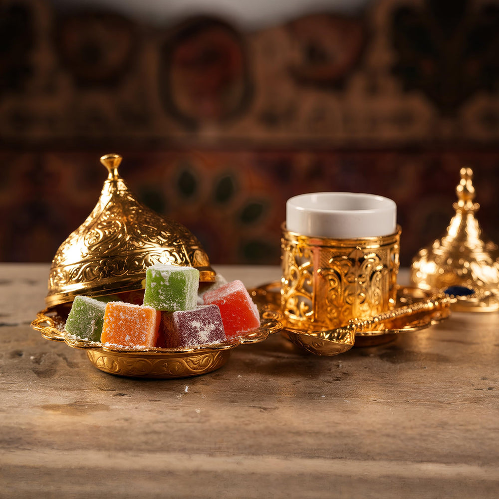 Meşhur Safranbolu Lokumcusu vegan gluten-free label highlights clean indulgence.