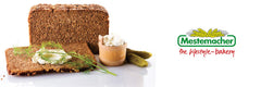 Mestemacher Organic Sunflower Seed Bread foil wrap—keeps freshness during storage.