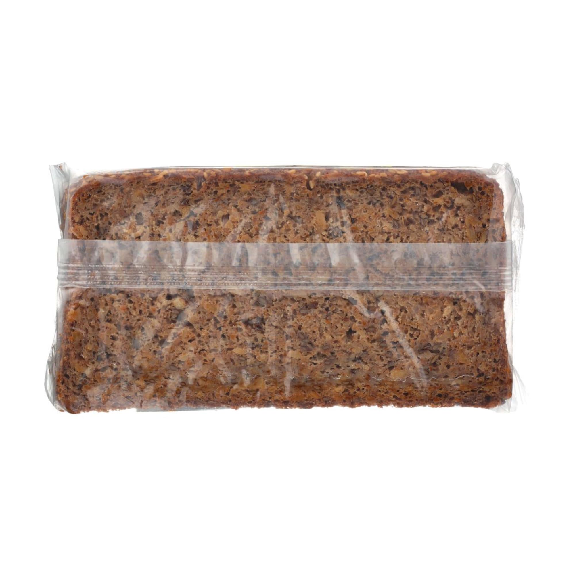 Mestemacher Organic Three Grain Bread toasted slices, ready for toppings