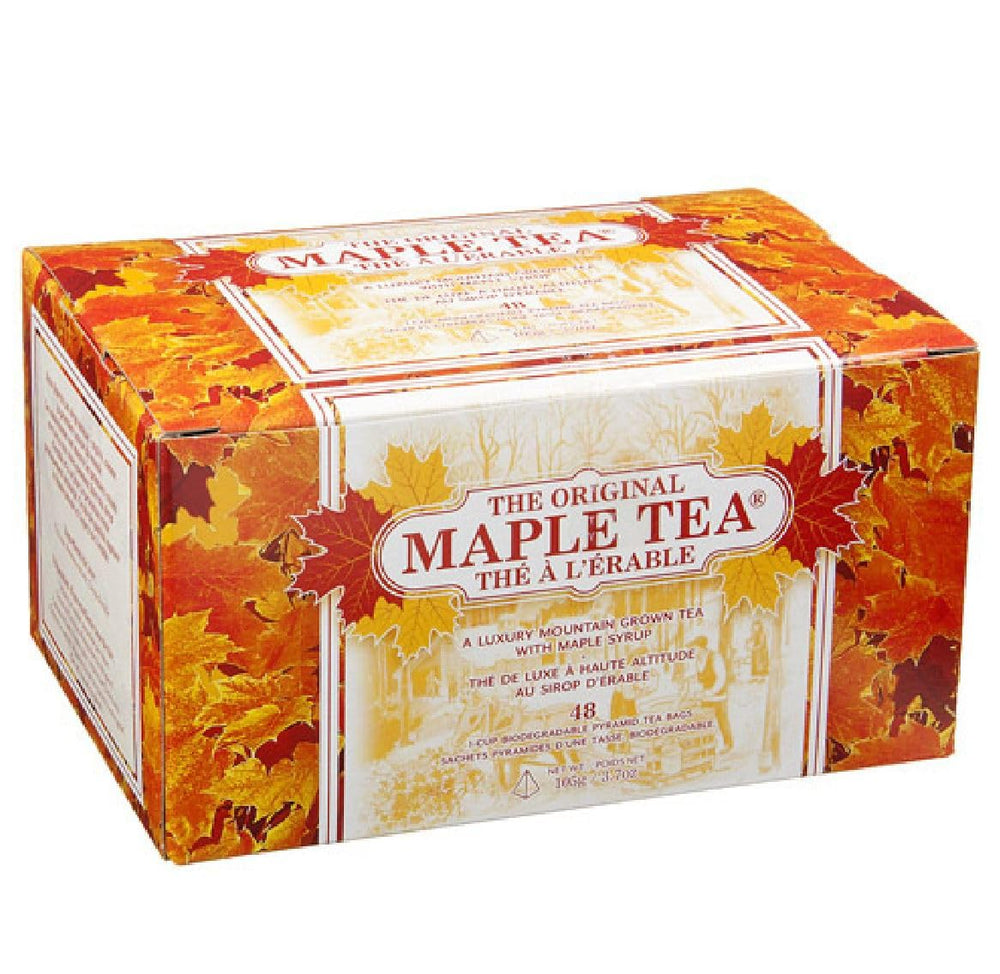 Metropolitan Tea Original Maple Tea bags show maple aroma for a comforting afternoon