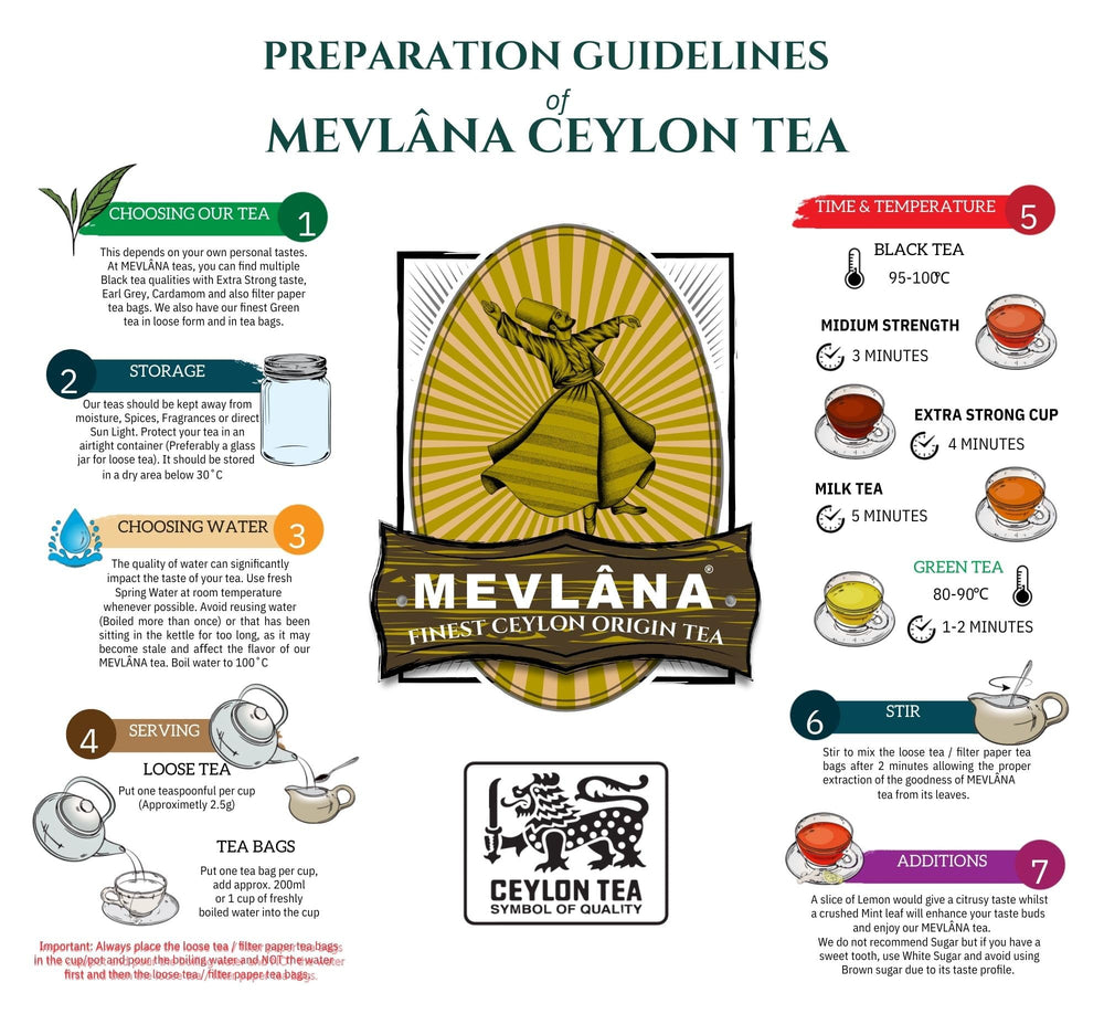 Mevlana packaging keeps freshness for premium loose leaf Sri Lanka tea