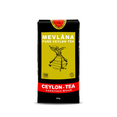 MEVLÂNA Pure Ceylon loose-leaf tea — high-altitude freshness for bright, smooth cups.