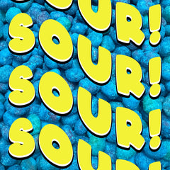 Mexgrim Blue Raspberry Sour Gushers—TikTok trend ready snack for videos.