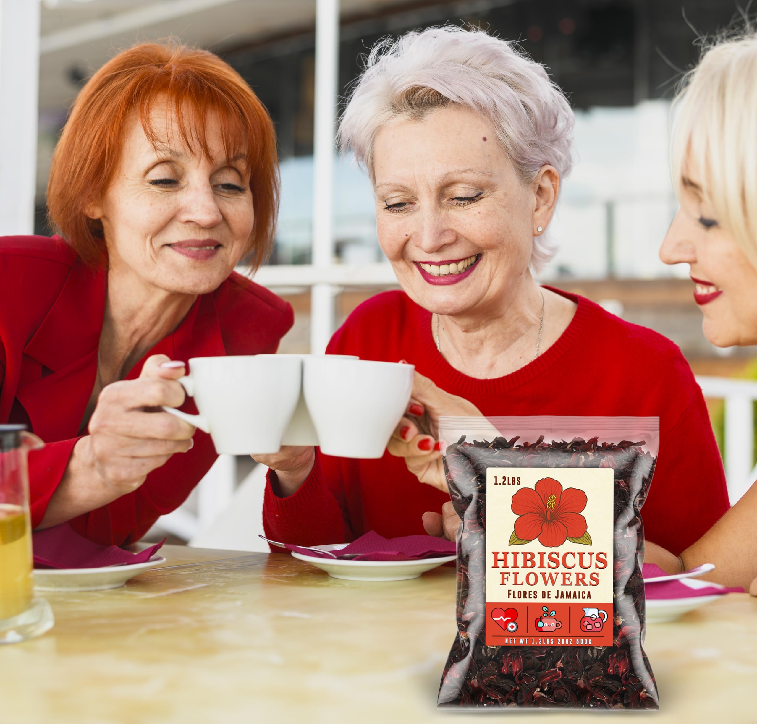 Mexgrim hibiscus syrup or dessert uses add color and flavor.