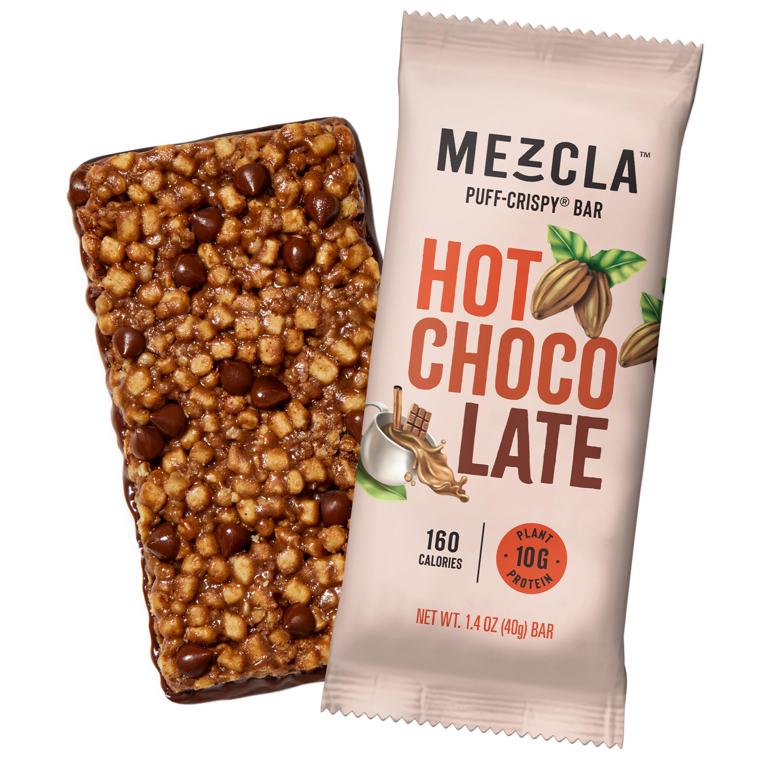Mezcla Puff Crispy Protein Bars pack makes a convenient on-the-go snack.