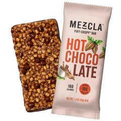 Mezcla Puff Crispy Protein Bars pack makes a convenient on-the-go snack.