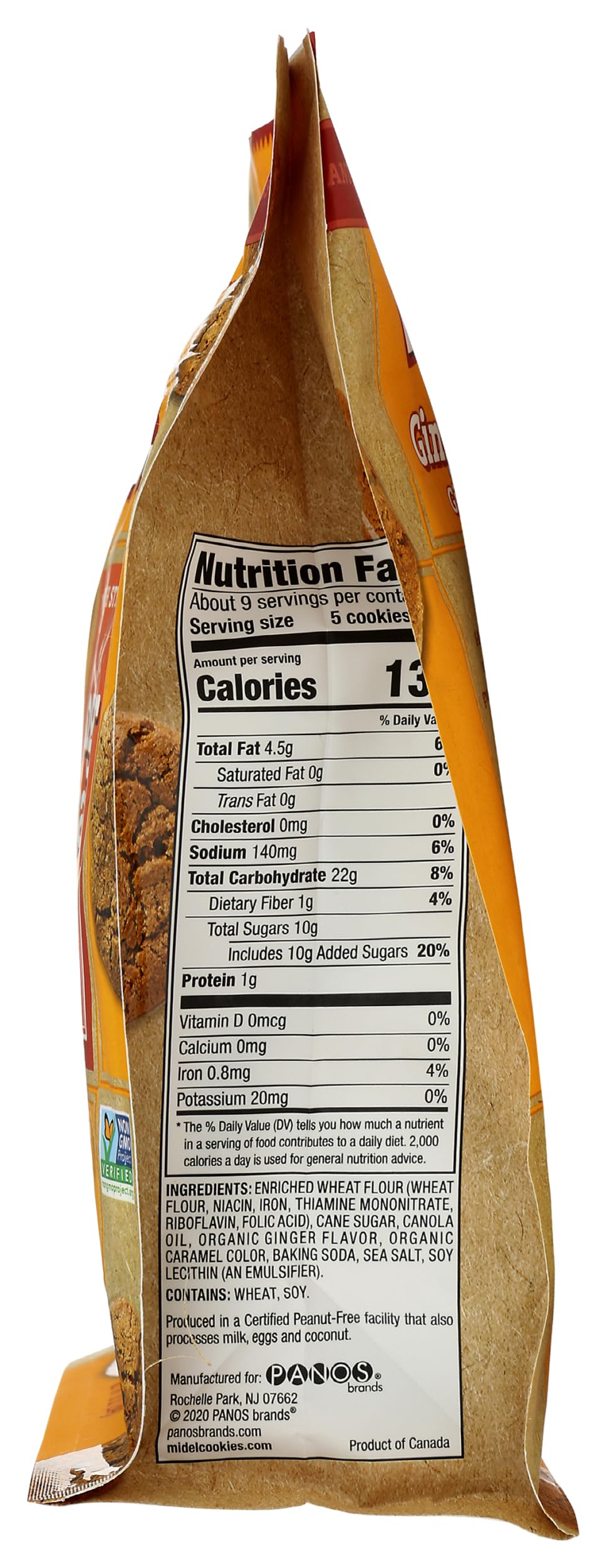 Mi-Del Ginger Snaps aroma fills the kitchen, inviting a comforting snack.