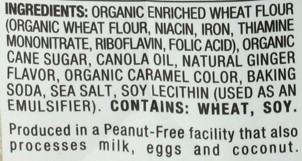 Mi-Del cookies carry non-GMO verification and peanut-free assurance.