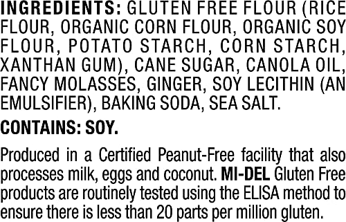 Mi-Del Ginger Snaps suit parties and everyday snacking.