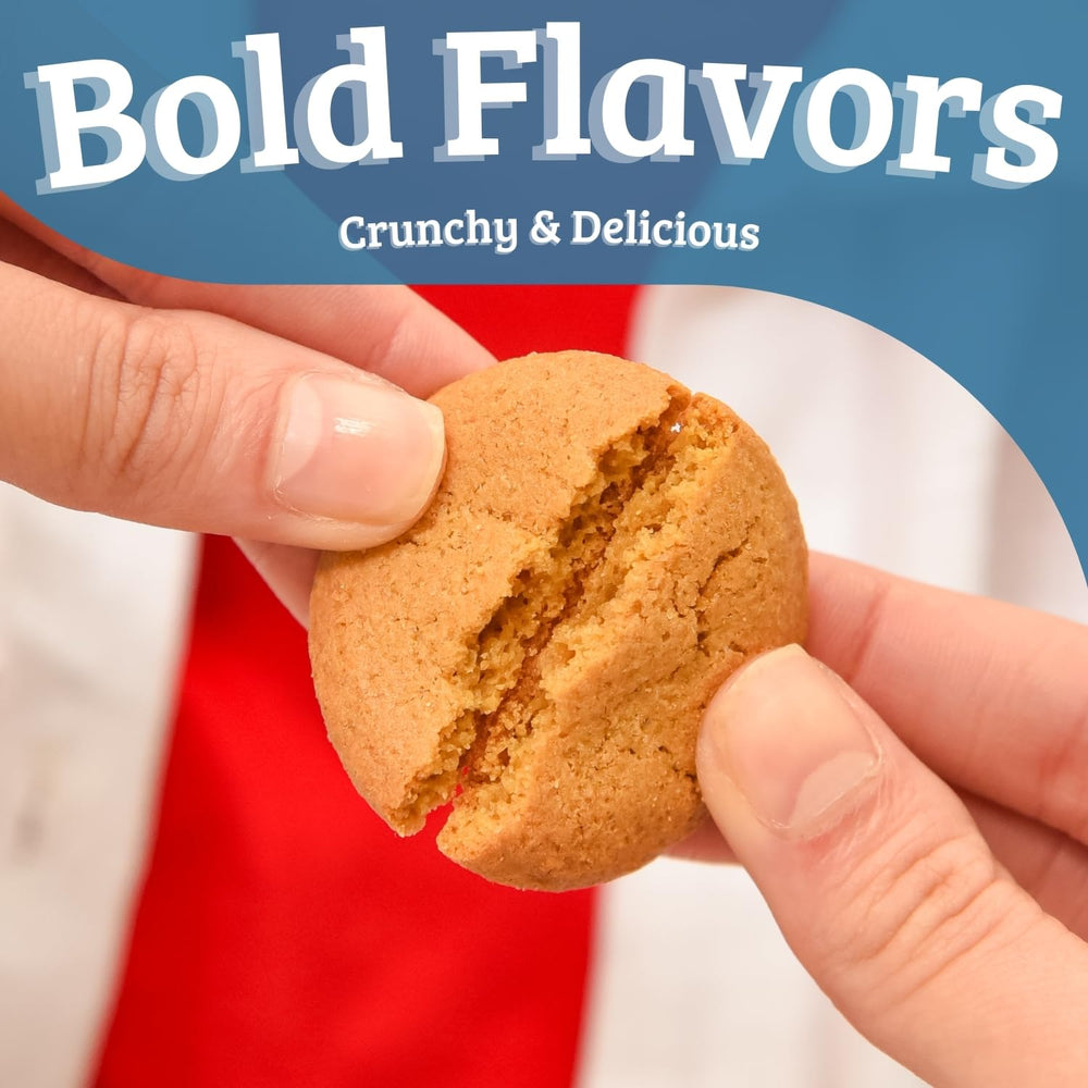 Mi-Del Ginger Snaps certified peanut-free and kosher.