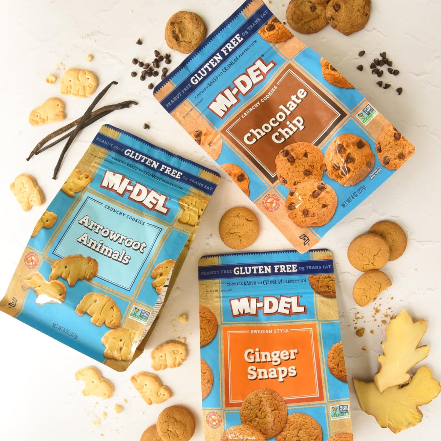 Mi-Del Snaps pair beautifully with tea or coffee.