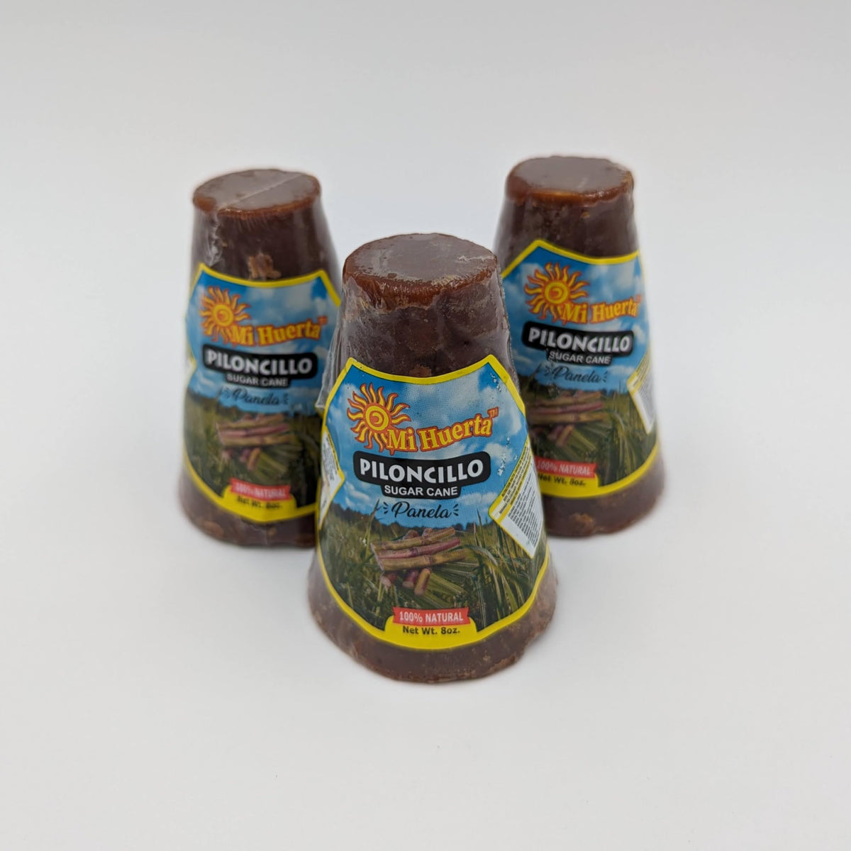 Mi Huerta Piloncillo 8 oz cone pack for authentic natural sweetness in meals