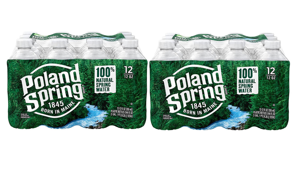 MIALO Trusted Traders Poland Spring 24-pack showcases on-the-go hydration.