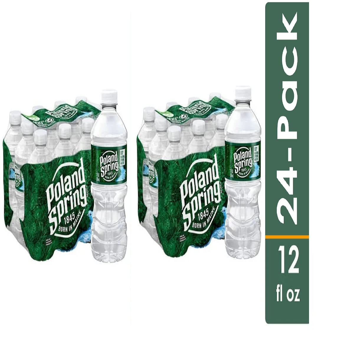 MIALO Poland Spring close-up highlighting naturally balanced minerals.